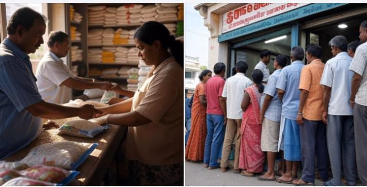 ரேஷன் கடைகளில் மலிவு விலையில் உணவுப்பொருட்கள்