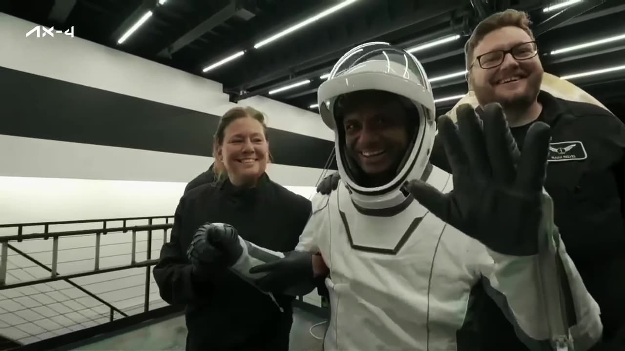 பூமிக்குத் திரும்பிய சுபான்ஷு சுக்லா