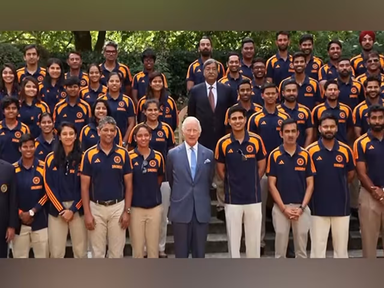 Indian Team Players Meet King Charles Of England Indian Team Players Meet King Charles Of England