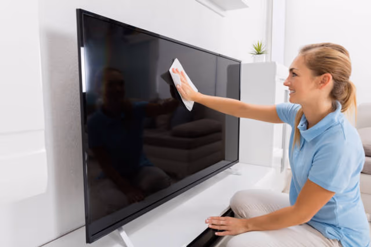 Avoid these mistakes when cleaning smart tv screens