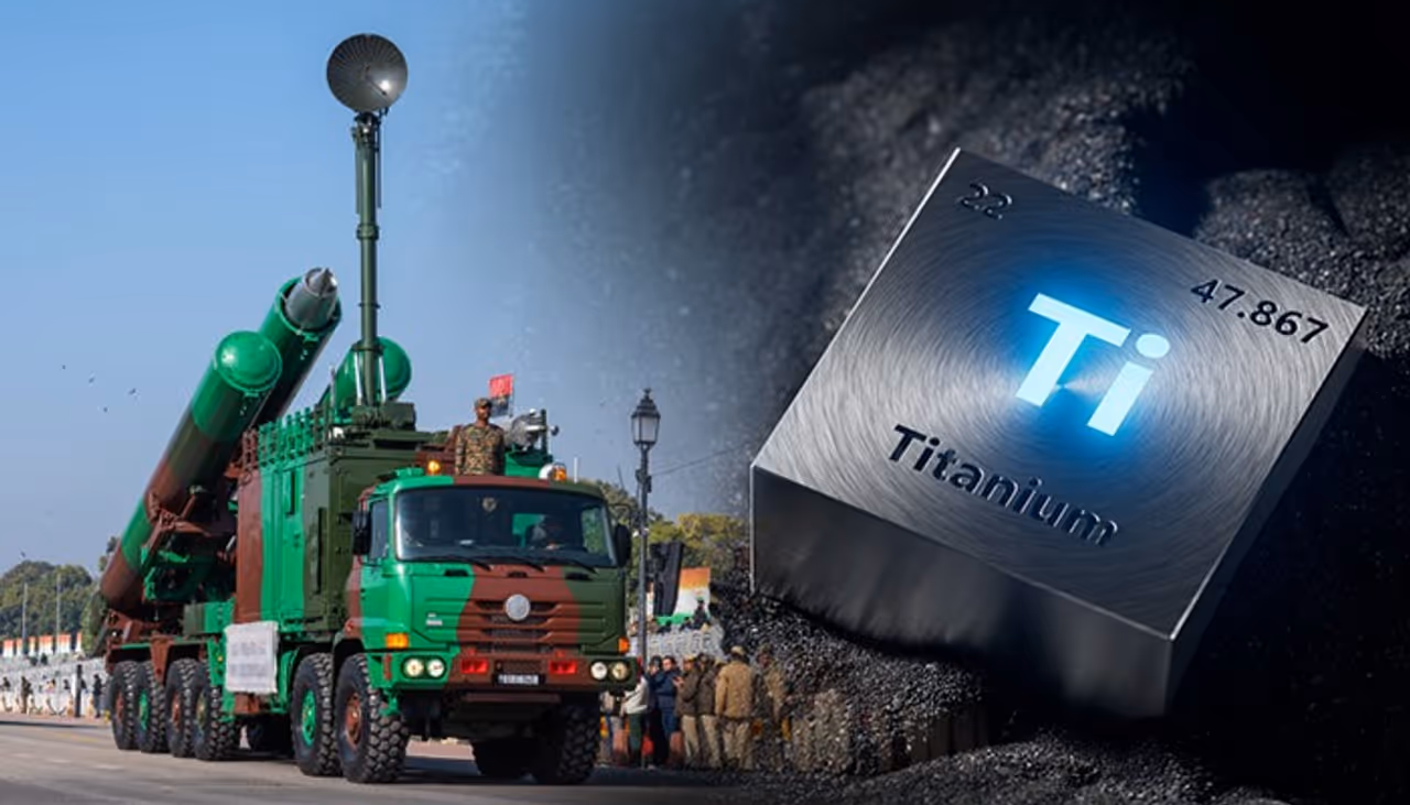 இந்தியாவின் டைட்டானியம் உற்பத்தி
