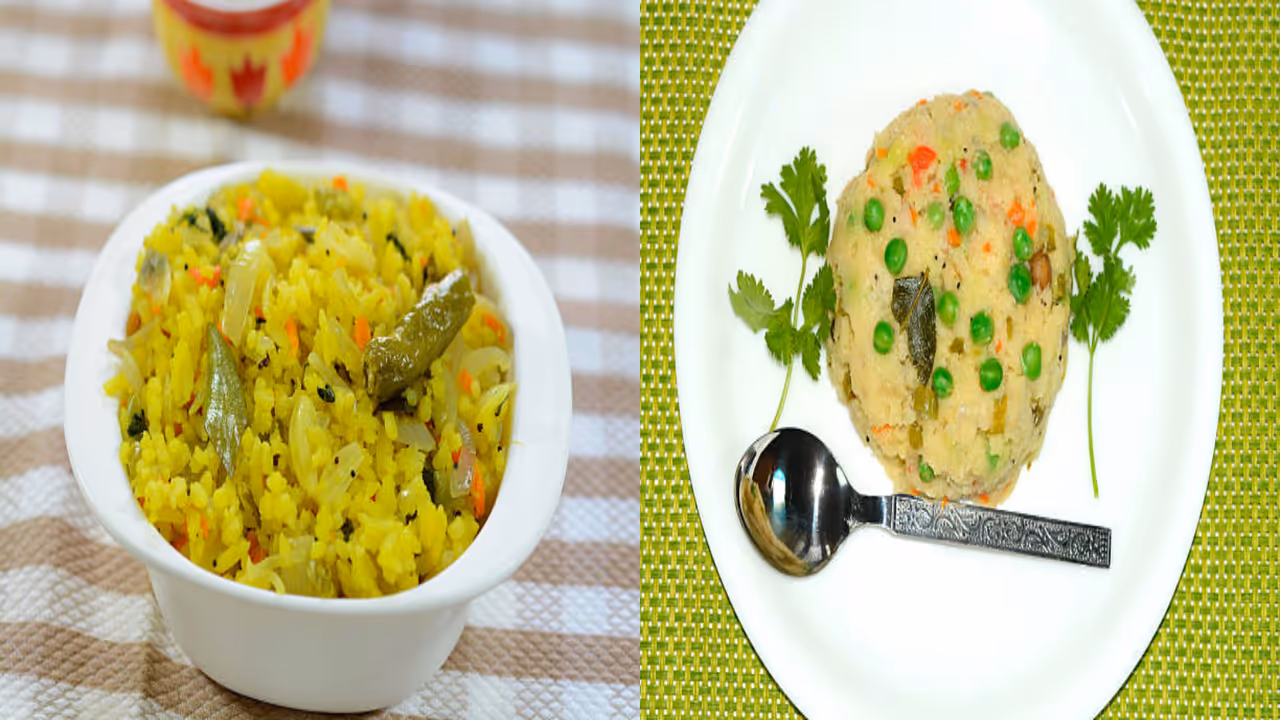 போஹா vs உப்புமா: போஹா vs உப்புமா: