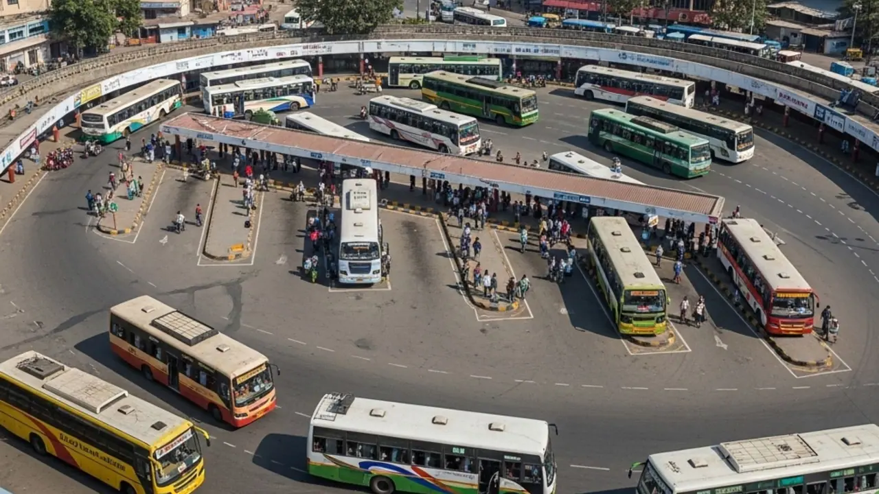 కొత్త బస్ టెర్మినల్‌కి ప్రణాళికలు సిద్ధం