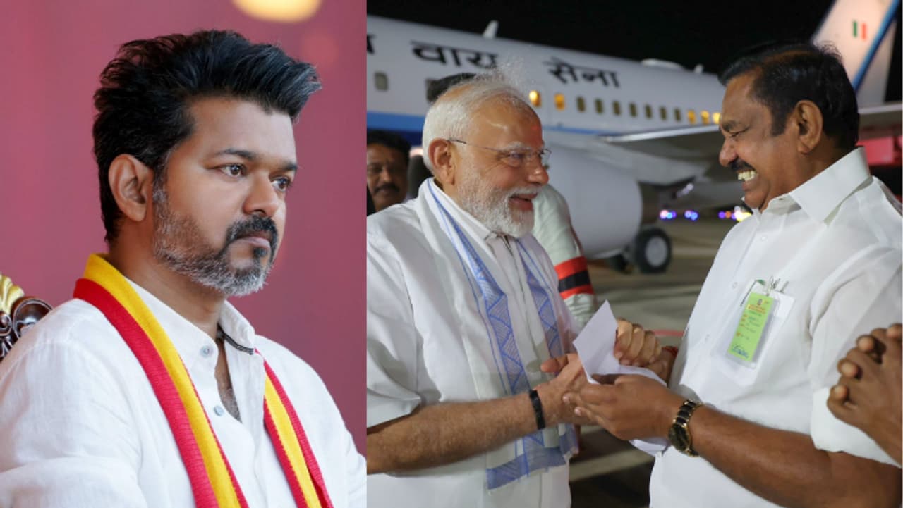 திருச்சியில் மோடி எடப்பாடி சந்திப்பு