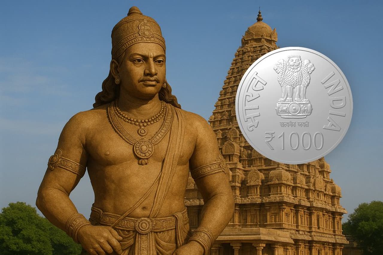 முதலாம் ராஜேந்திர சோழன் நினைவு நாணயம்