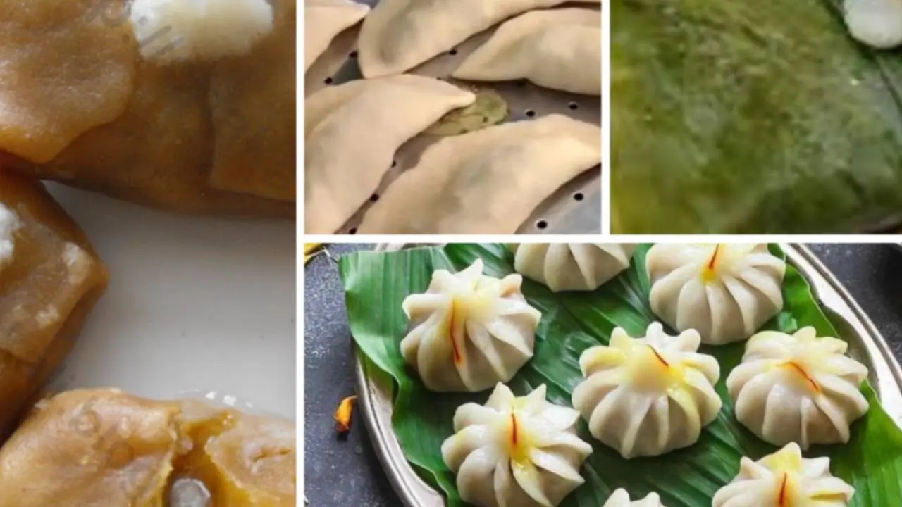 पारंपरिक पद्धतीने वाफवलेले पदार्थ पारंपरिक पद्धतीने वाफवलेले पदार्थ