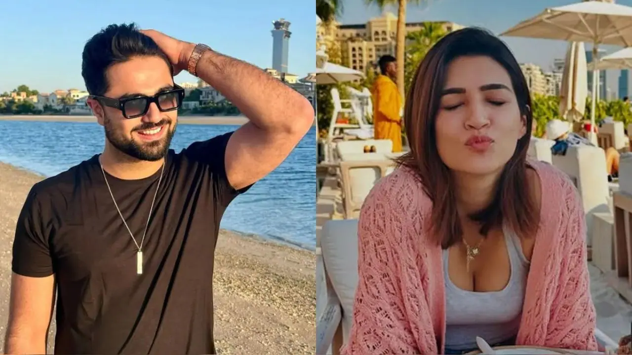 धोनीचा मेहुणा क्रिती सनॉननं पटवला, पाहून म्हणाल पोरीनं तर लाखात देखणा पोरगा पाहिला 