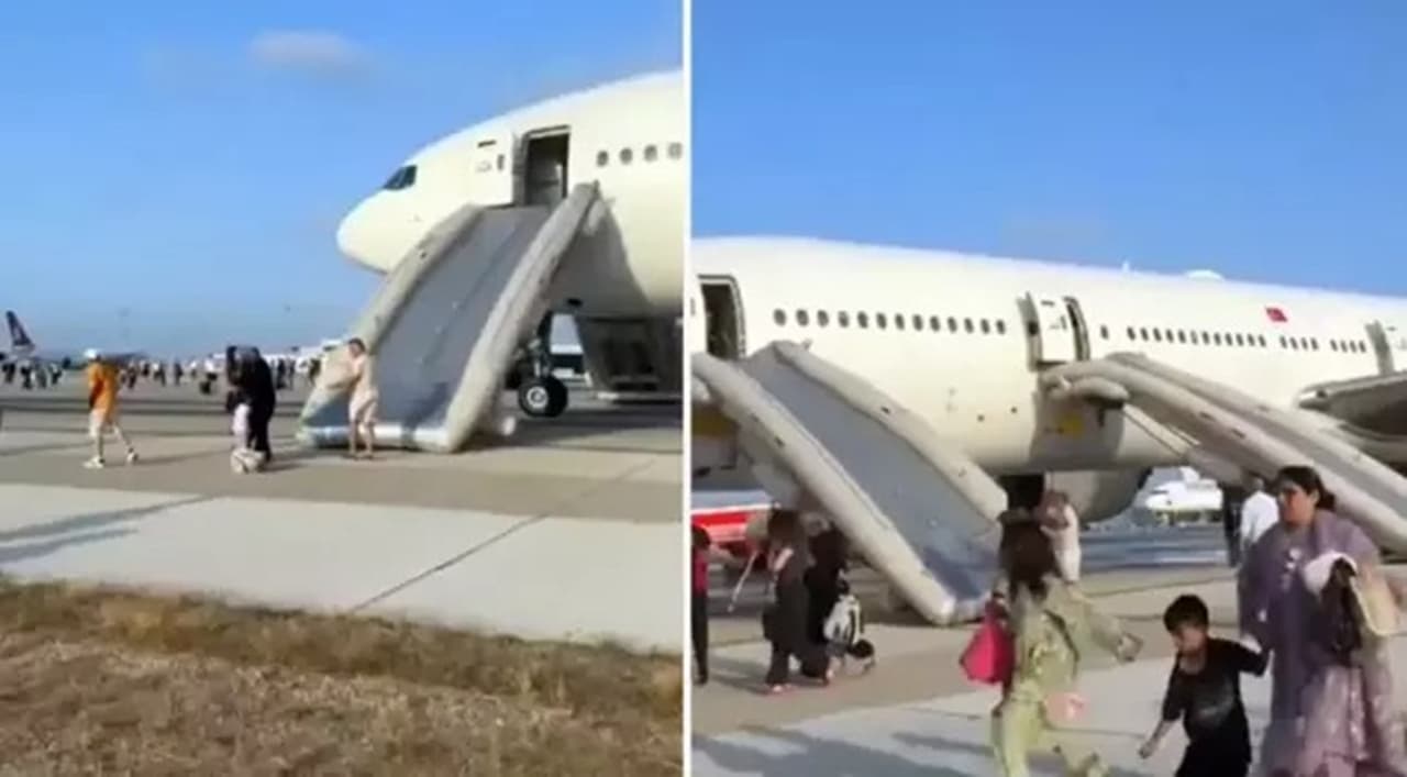 போயிங் 777 விமானத்தில் புகை