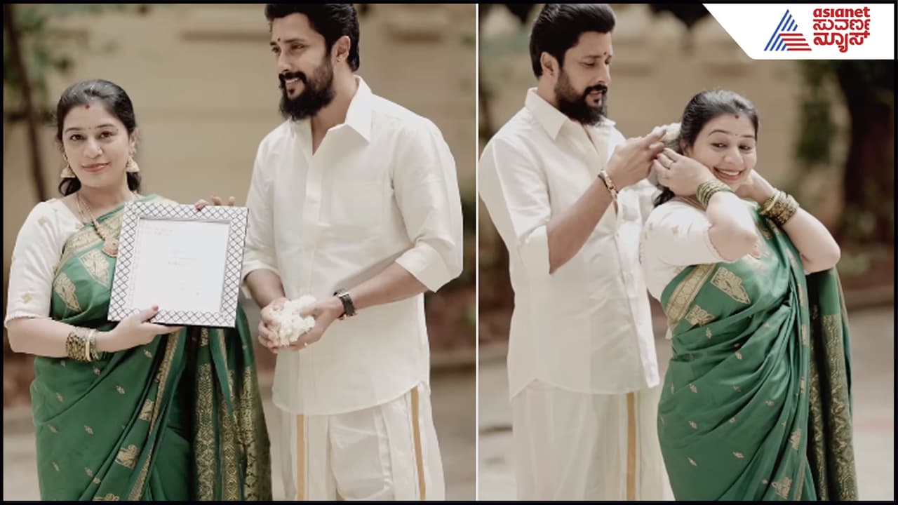 ವಿವಾಹ ವಾರ್ಷಿಕೋತ್ಸವಕ್ಕೆ ರಕ್ತದಿಂದ ಬರೆದ ಪತ್ರ ಕೊಟ್ಟ 'ನೆನಪಿರಲಿ' ಪ್ರೇಮ್​