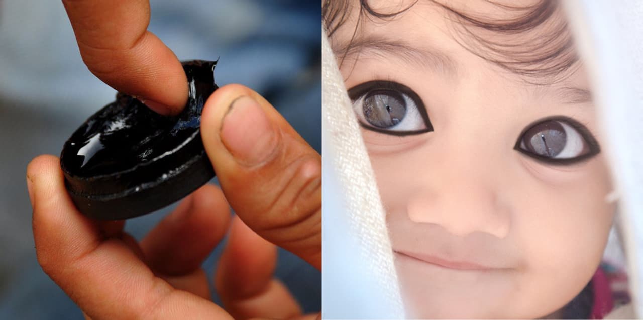 చిన్న పిల్లల కళ్లకు కాటుక పెట్టవచ్చా?