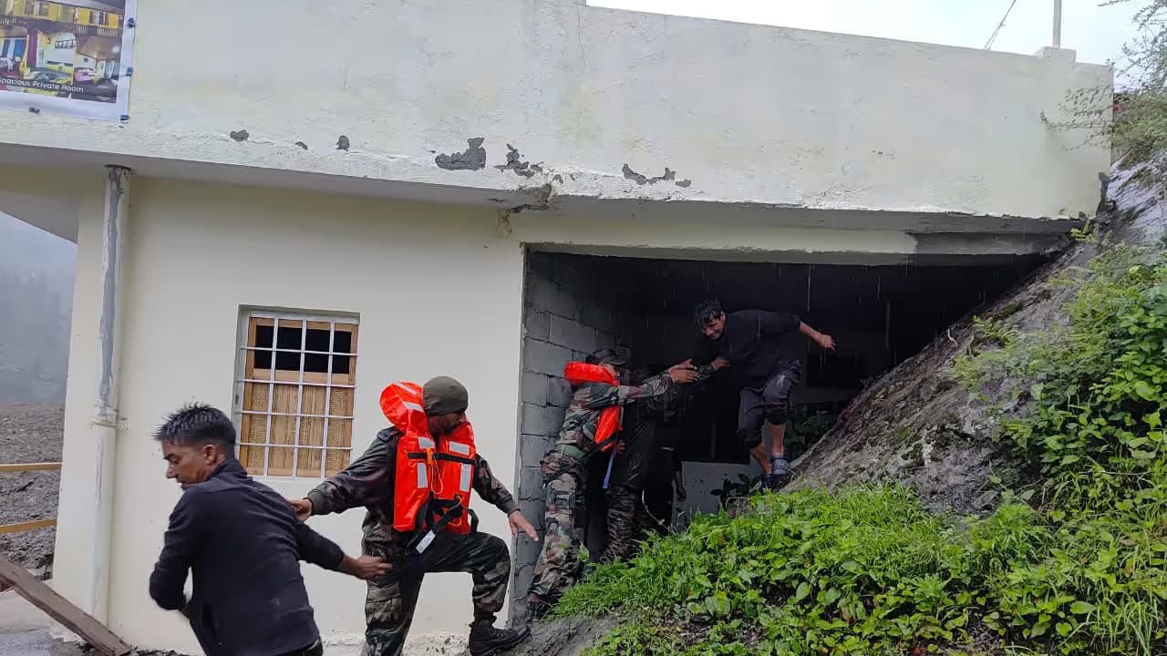 உத்தரகண்ட் மேக வெடிப்பு