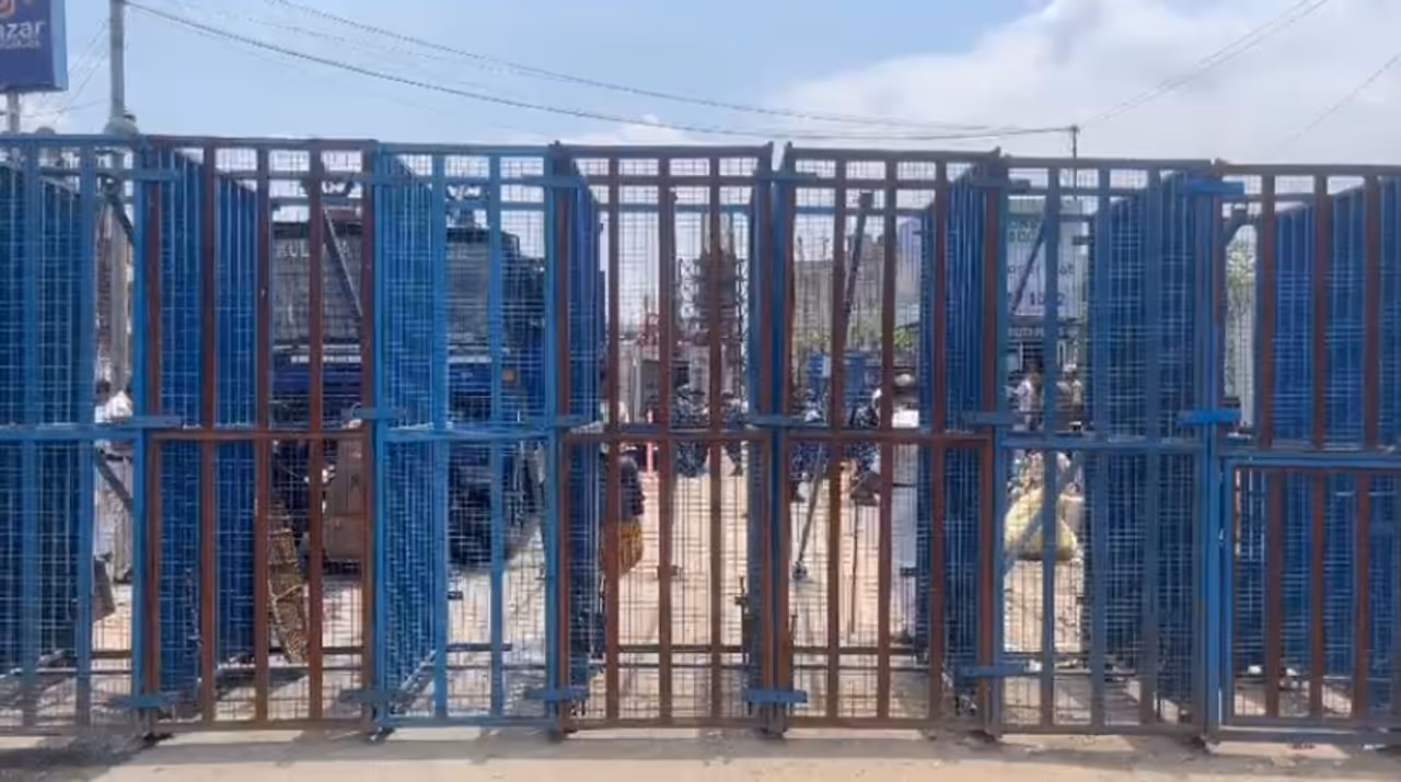 নবান্ন অভিযান রুখতে তৎপর পুলিশ