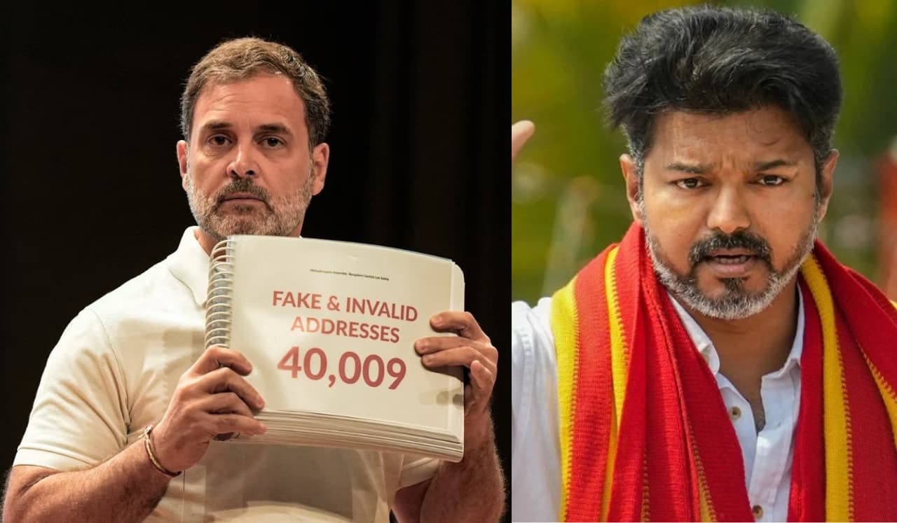 TVK Vijay Condemns Rahul Gandhi's Arrest