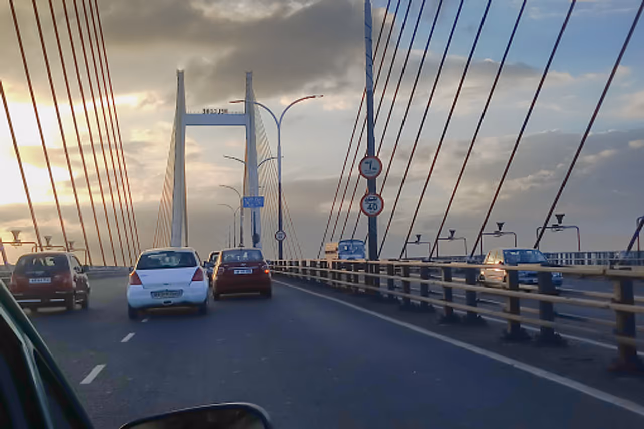 বন্ধ বিদ্যাসাগর সেতু বন্ধ বিদ্যাসাগর সেতু
