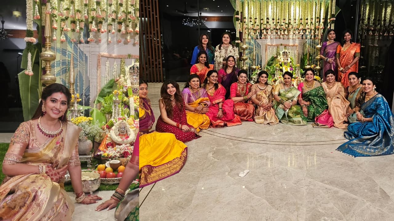 Amman Pooja in Sneha House