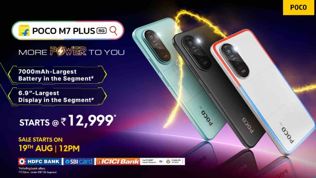 கண்கவர் அம்சங்களுடன் Poco M7 Plus இந்தியாவில் அறிமுகம்!