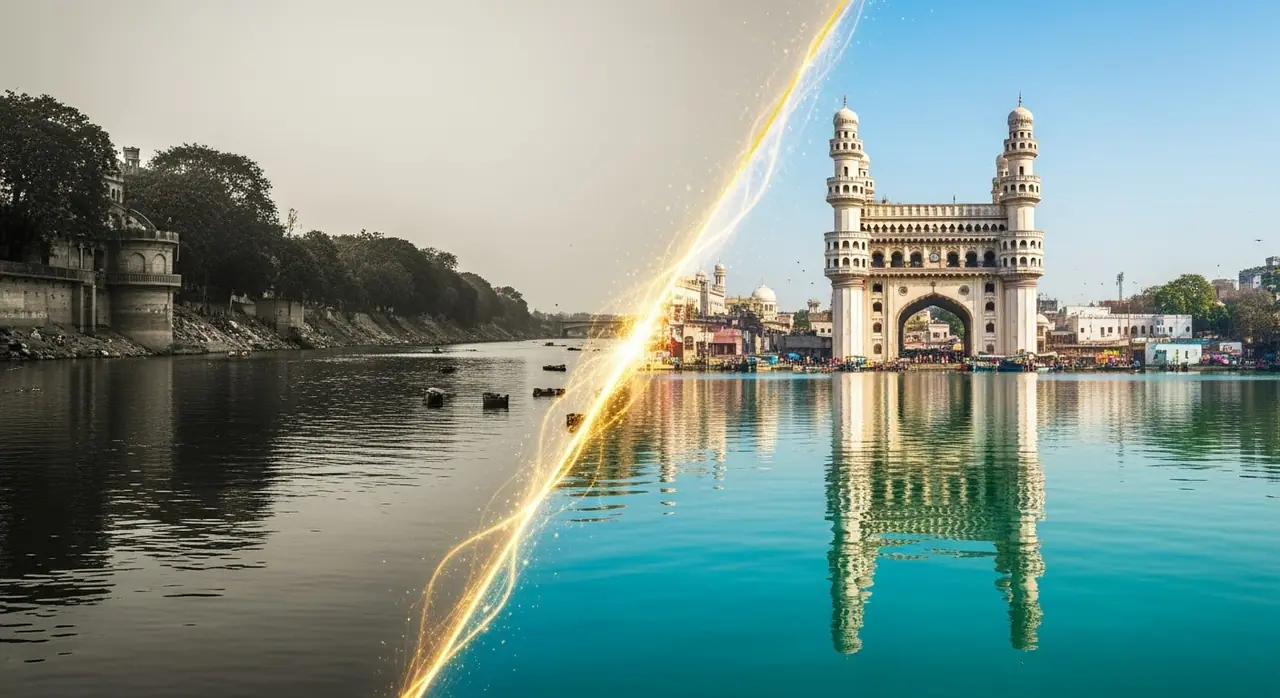 హైదరాబాద్ మూసి రివర్ఫ్రంట్ పునరుద్ధరణకు ఏడీబీ ఆర్థిక సాయం హైదరాబాద్ మూసి రివర్ఫ్రంట్ పునరుద్ధరణకు ఏడీబీ ఆర్థిక సాయం