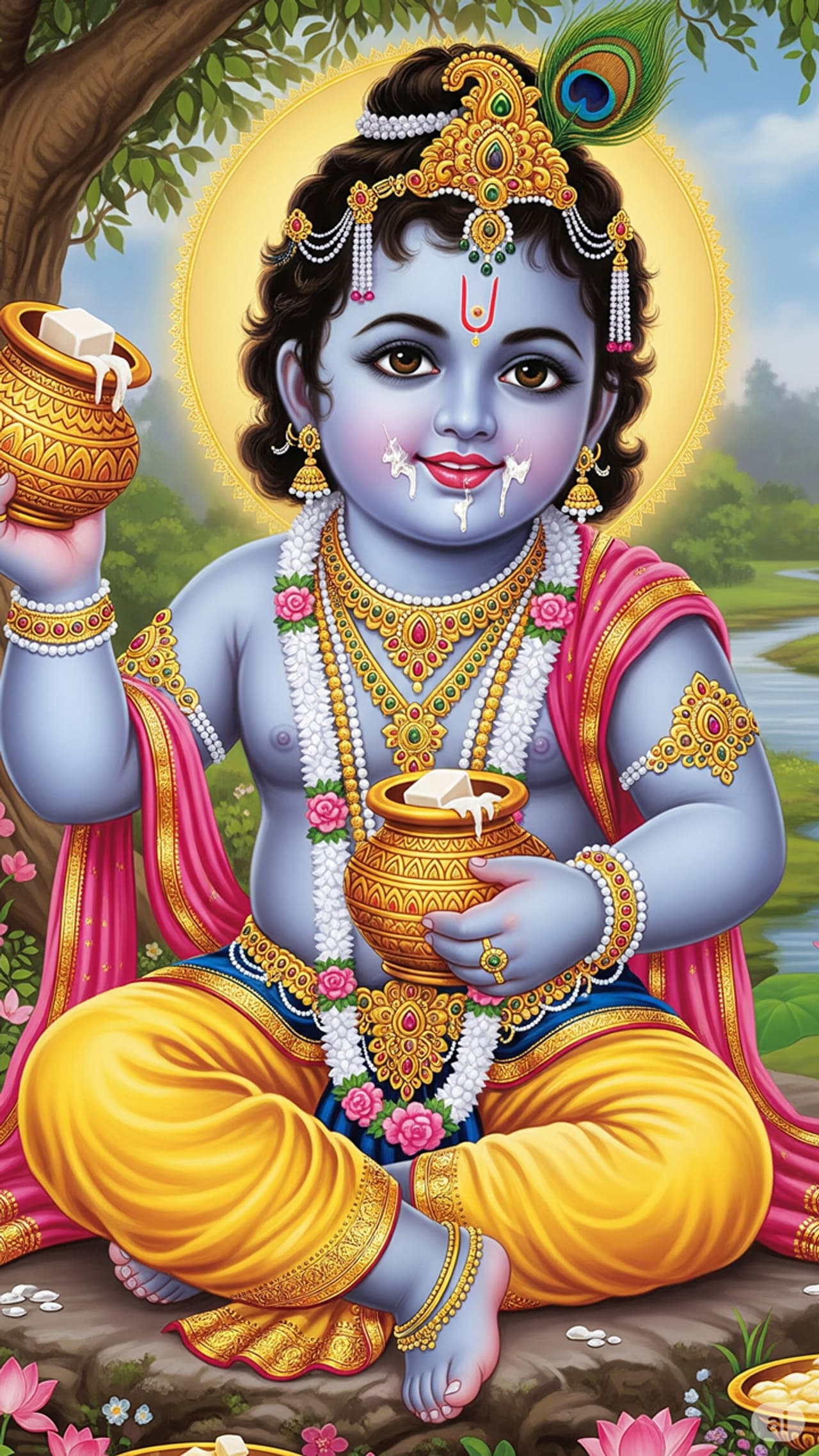 ಶ್ರೀ ಕೃಷ್ಣನ ಆಶೀರ್ವಾದ ಶ್ರೀ ಕೃಷ್ಣನ ಆಶೀರ್ವಾದ