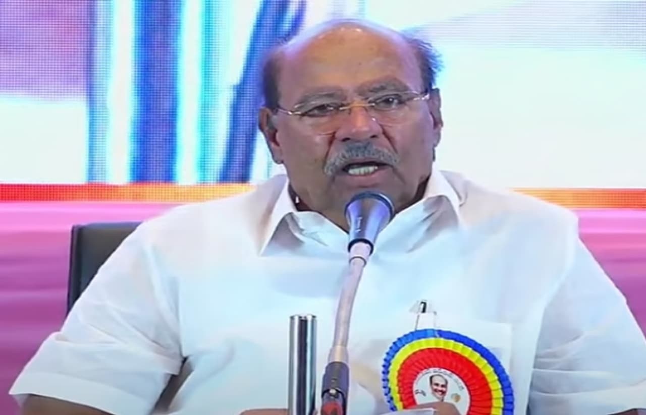 PMK Founder Ramadoss' Speech On Election Alliance PMK Founder Ramadoss' Speech On Election Alliance