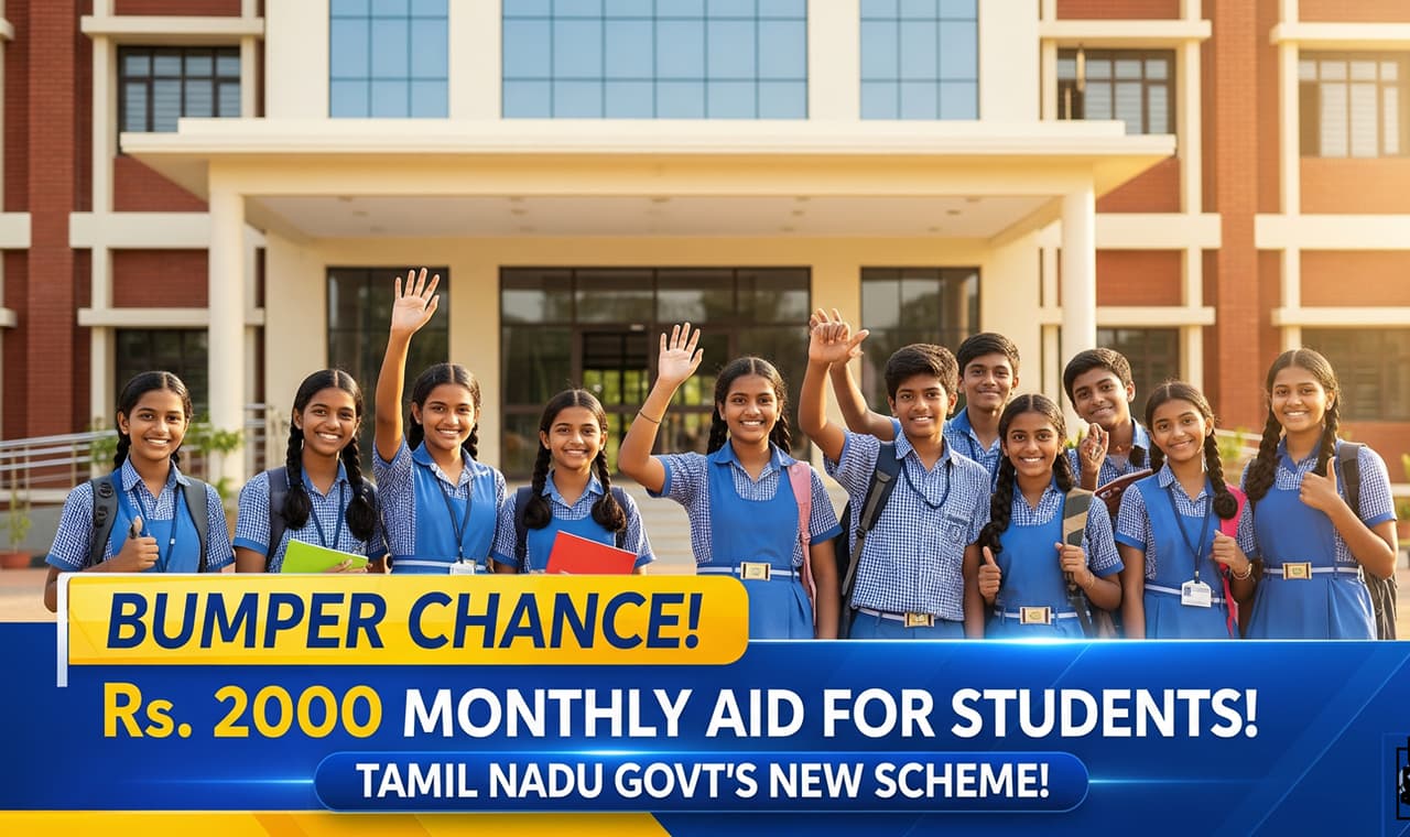 அன்பு கரங்கள் திட்டம்: ஆதரவற்ற மாணவர்களுக்கு மாதம் ₹2000 அன்பு கரங்கள் திட்டம்: ஆதரவற்ற மாணவர்களுக்கு மாதம் ₹2000