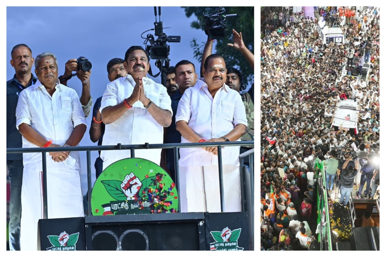 தமிழகம் முழுவதும் இபிஎஸ் பிரசாரம்