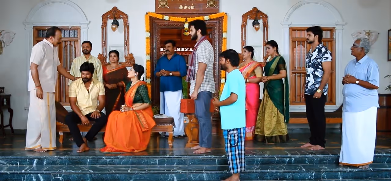 முத்துவை காப்பாற்றிய சின்னத்தம்பியை மகனாக ஏற்றுக் கொண்ட அபிராமி நாச்சியார் – மகளே என் மருமகளே சீரியல்!