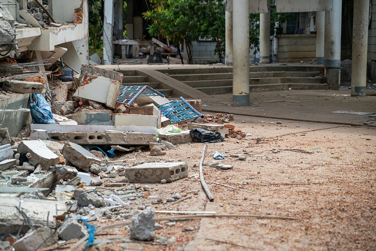 மியான்மரில் சக்திவாய்ந்த நிலநடுக்கம்