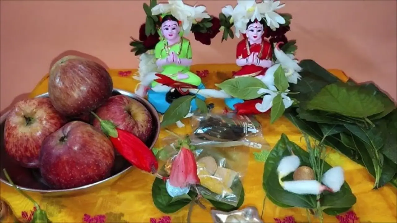 हरतालिकेची कथा हरतालिकेची कथा