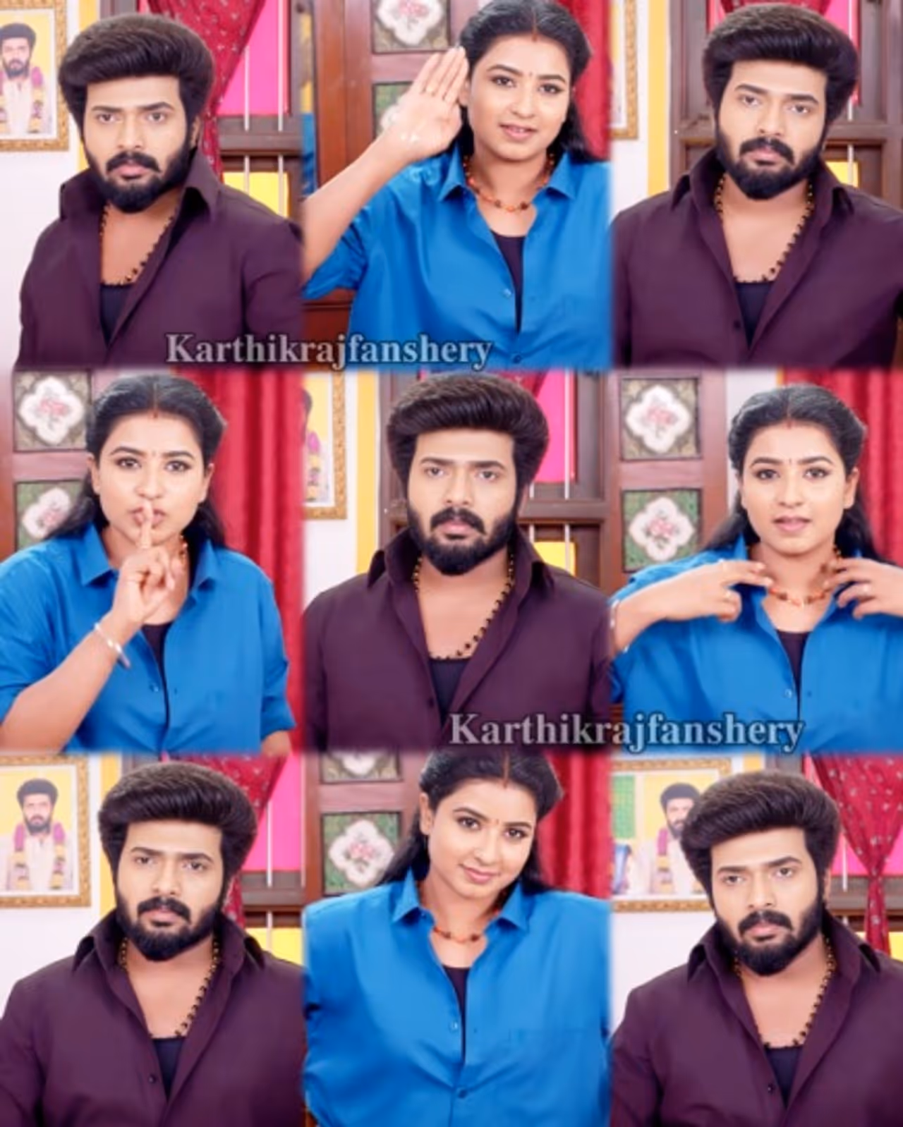 ரேவதி அண்ட் கார்த்திக் ராஜா ரொமான்ஸ்