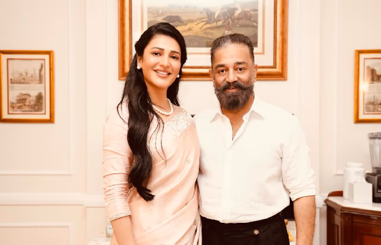 Shruti Haasan Celebrates Kamal Haasan Birthday