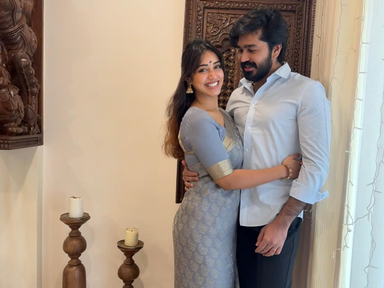 కాబోయే భర్తని పరిచయం చేసిన నివేతా పేతురాజ్‌