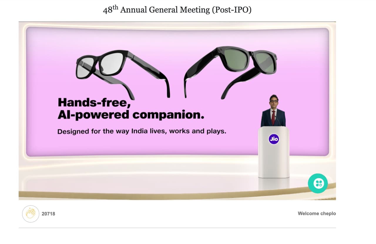 జియో ఫ్రేమ్స్ అధికారికంగా ప్రకటించిన రిలయన్స్