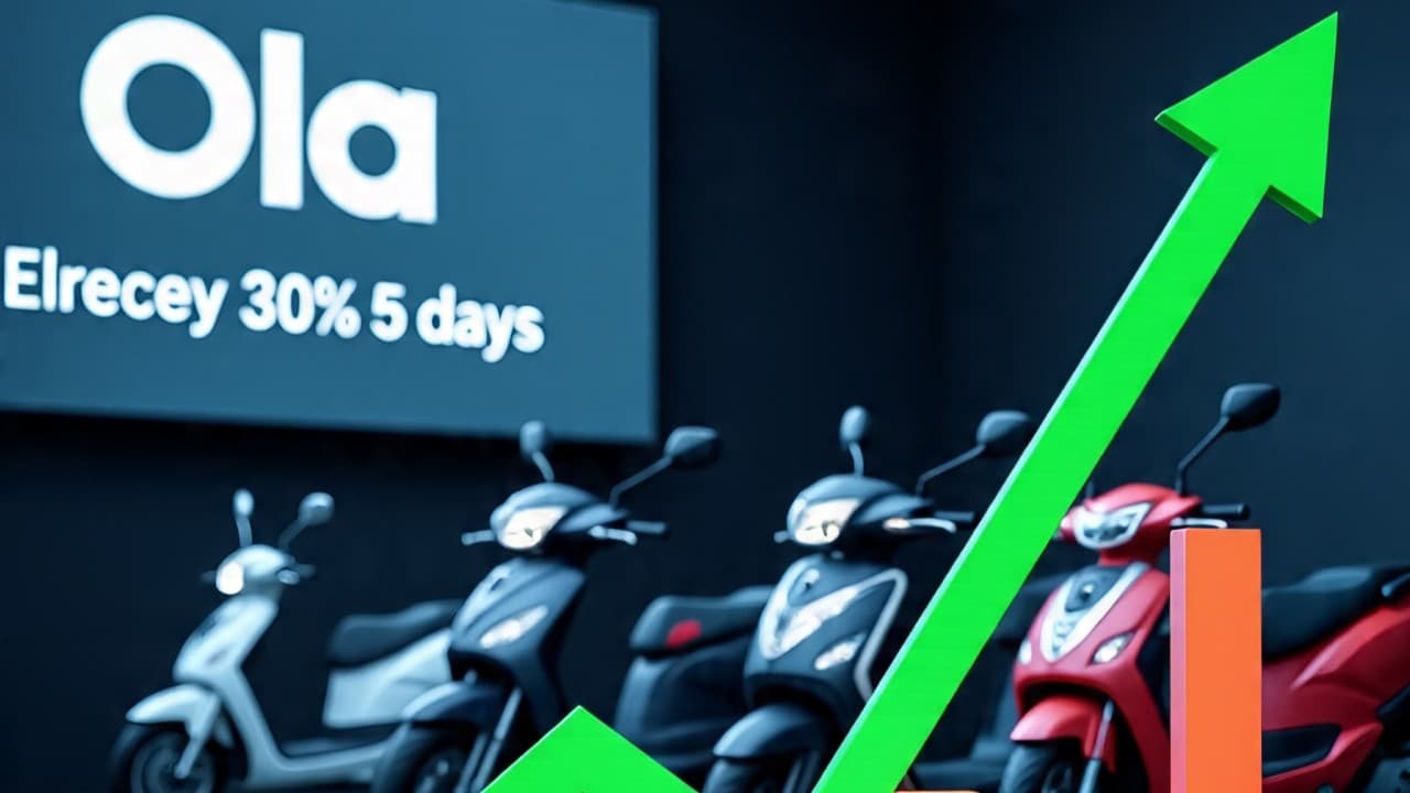 షేర్ మార్కెట్‌లో దుమ్మురేపుతున్న ఓలా ఎలక్ట్రిక్