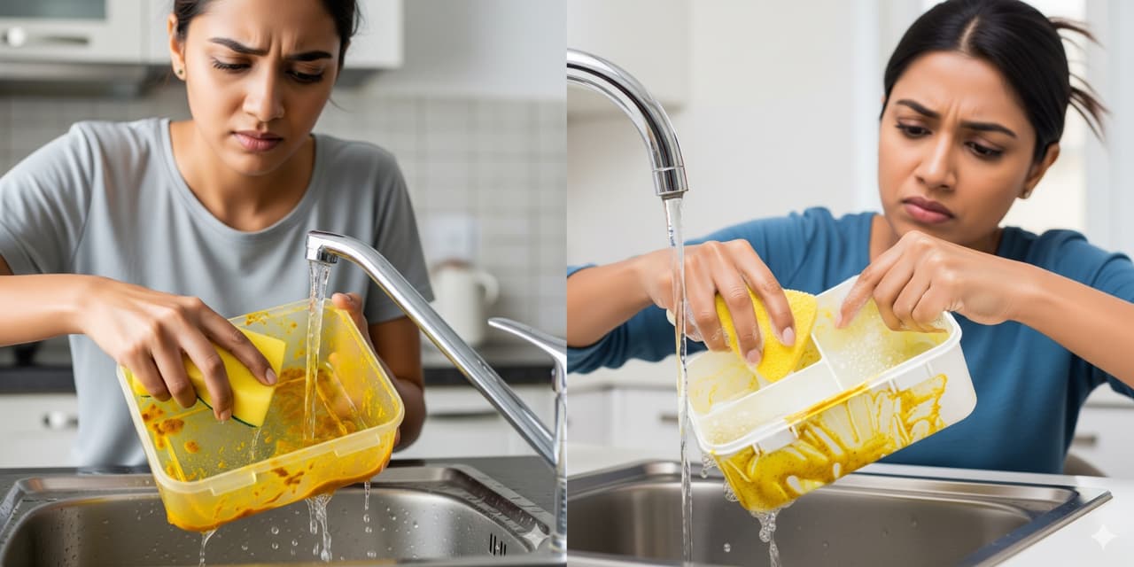 ప్లాస్టిక్ డబ్బాలను క్లీన్ చేయడం ఎలా