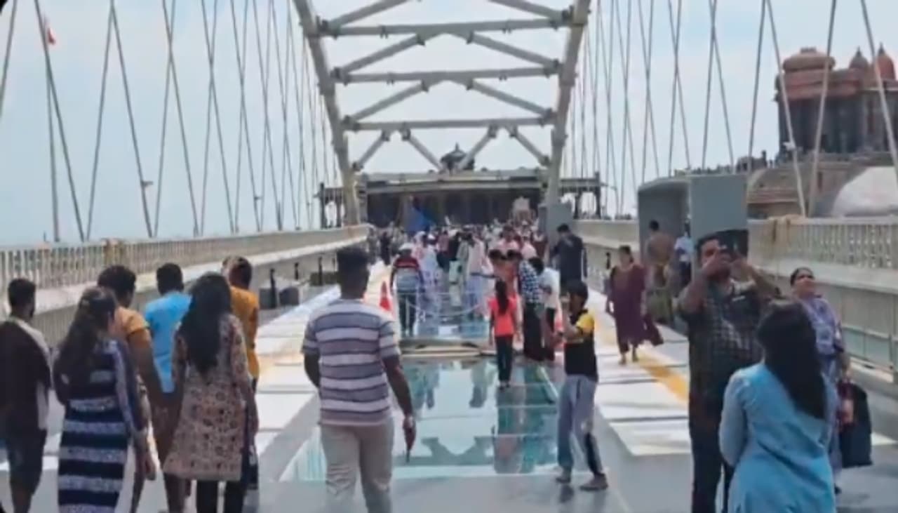 Kanyakumari Glass Bridge