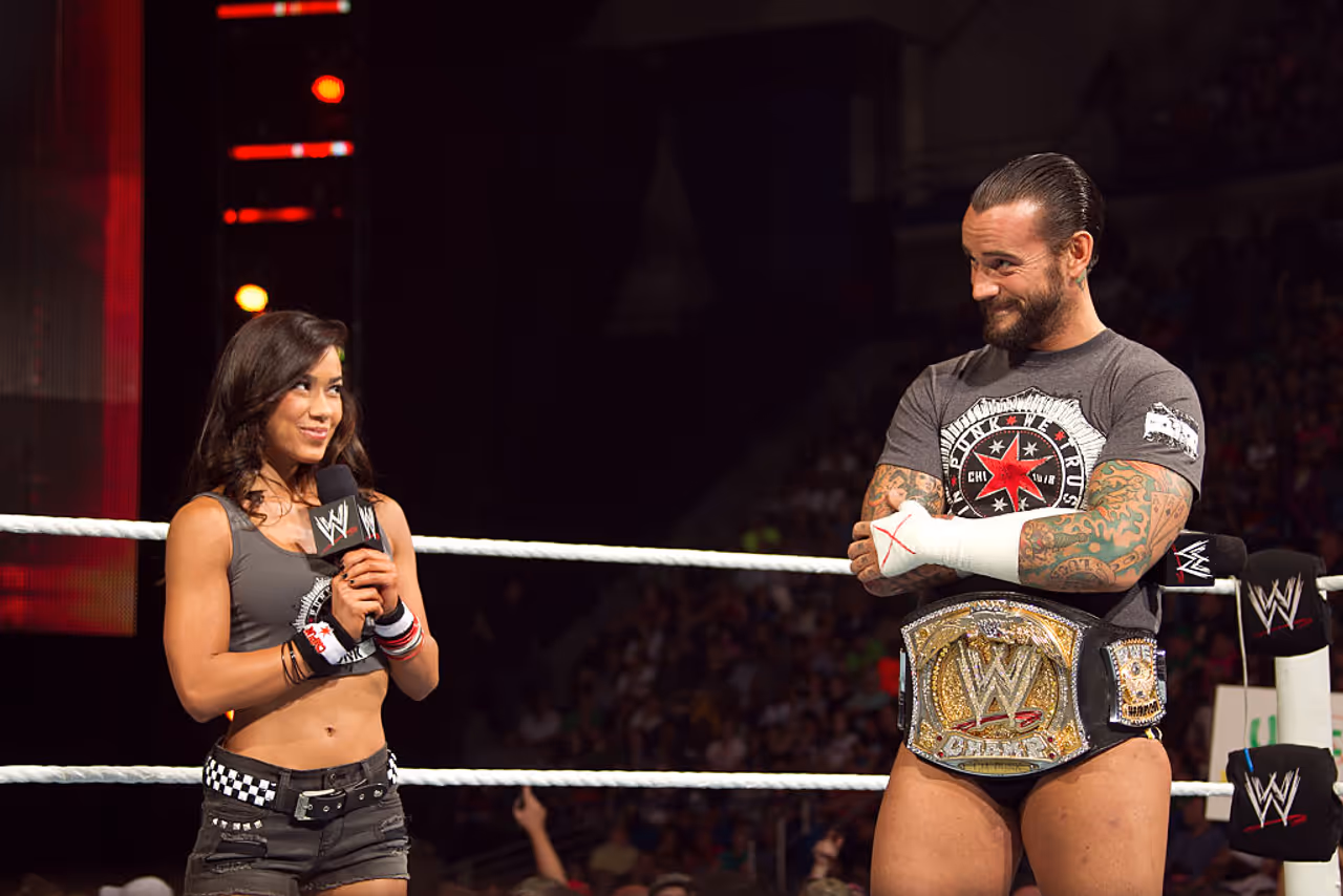 AJ Lee: A Power Couple Storyline AJ Lee: A Power Couple Storyline