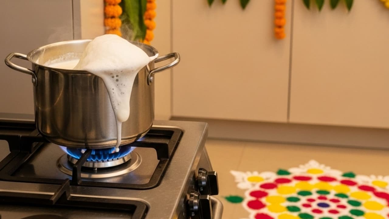 పాలు మరిగించే ఆచారం ఎందుకు?