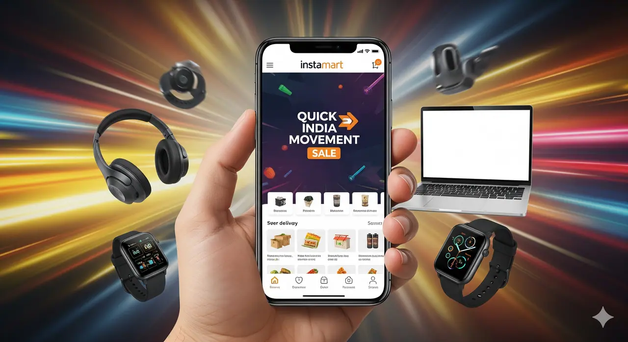 Quick India Movement sale: விரைவு வர்த்தகத்தில் புதிய அத்தியாயம்