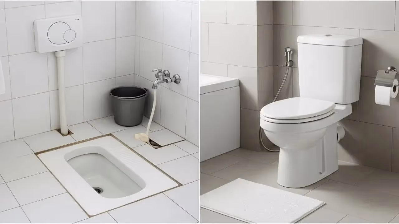 Western Toilet Vs Indian Toilet Western Toilet Vs Indian Toilet
