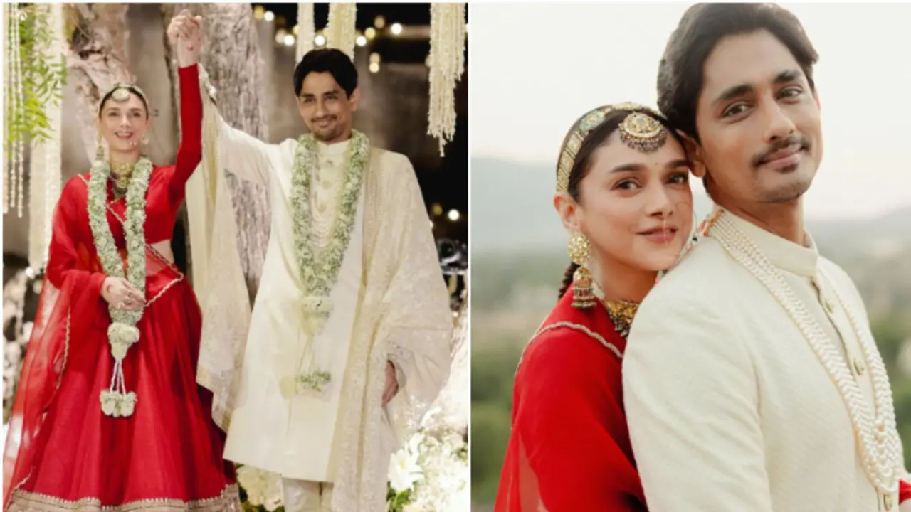 అదితి రావ్ హైదరి సిద్ధార్థ్ యానివర్సరీ