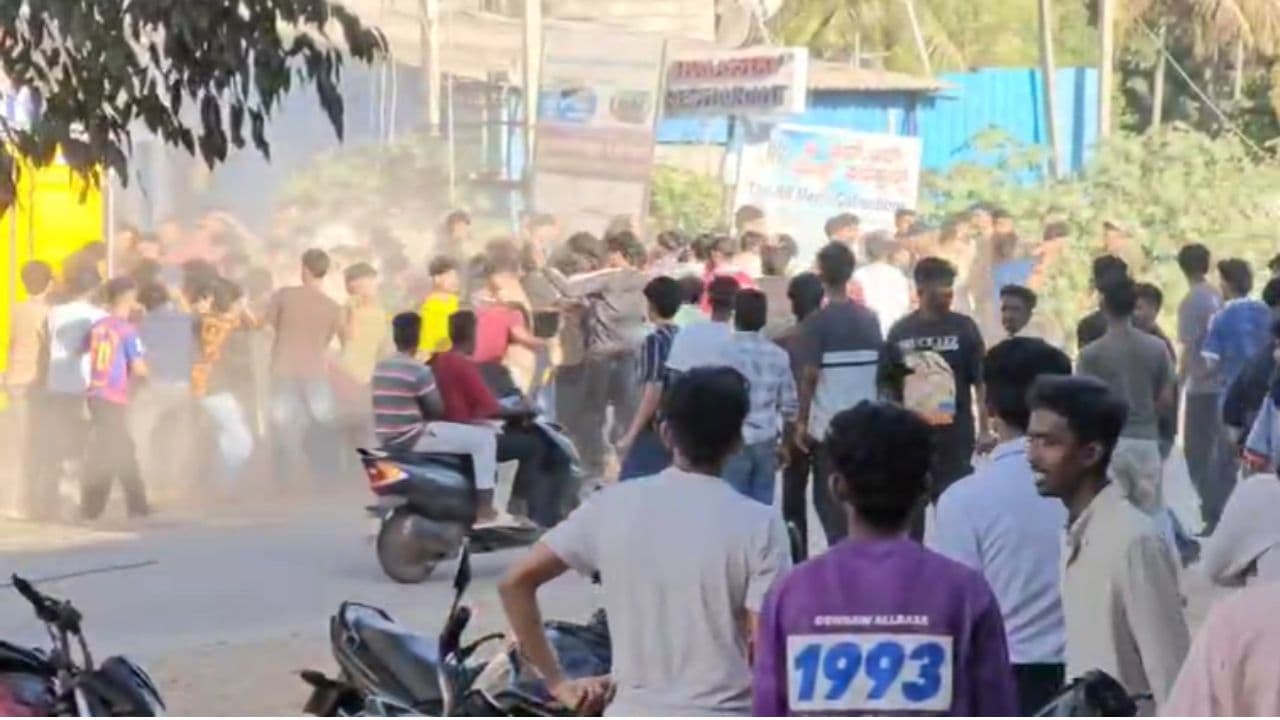 ಬೆಂಗಳೂರಲ್ಲಿ ಮಲೆಯಾಳಿ ವಿದ್ಯಾರ್ಥಿಗಳ ಫೈಟ್