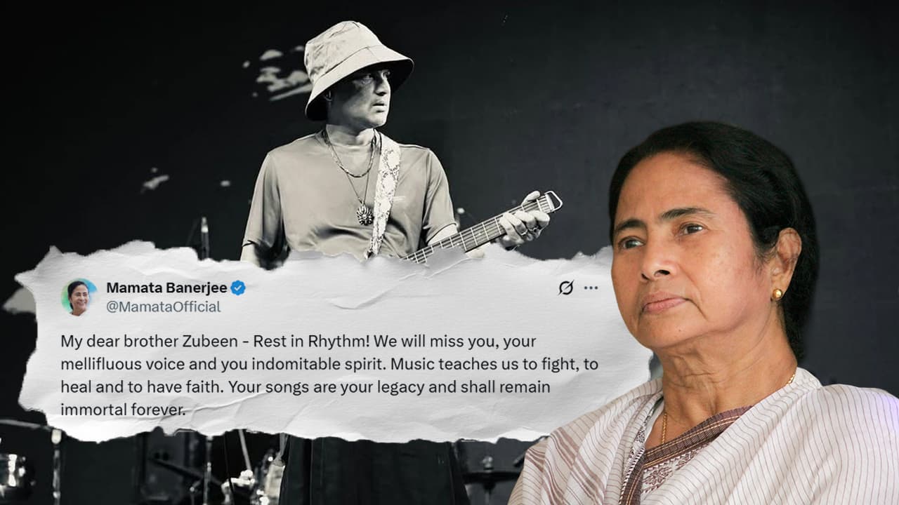 জুবিন গর্গকে শেষ শ্রদ্ধার্ঘ মুখ্যমন্ত্রীর 