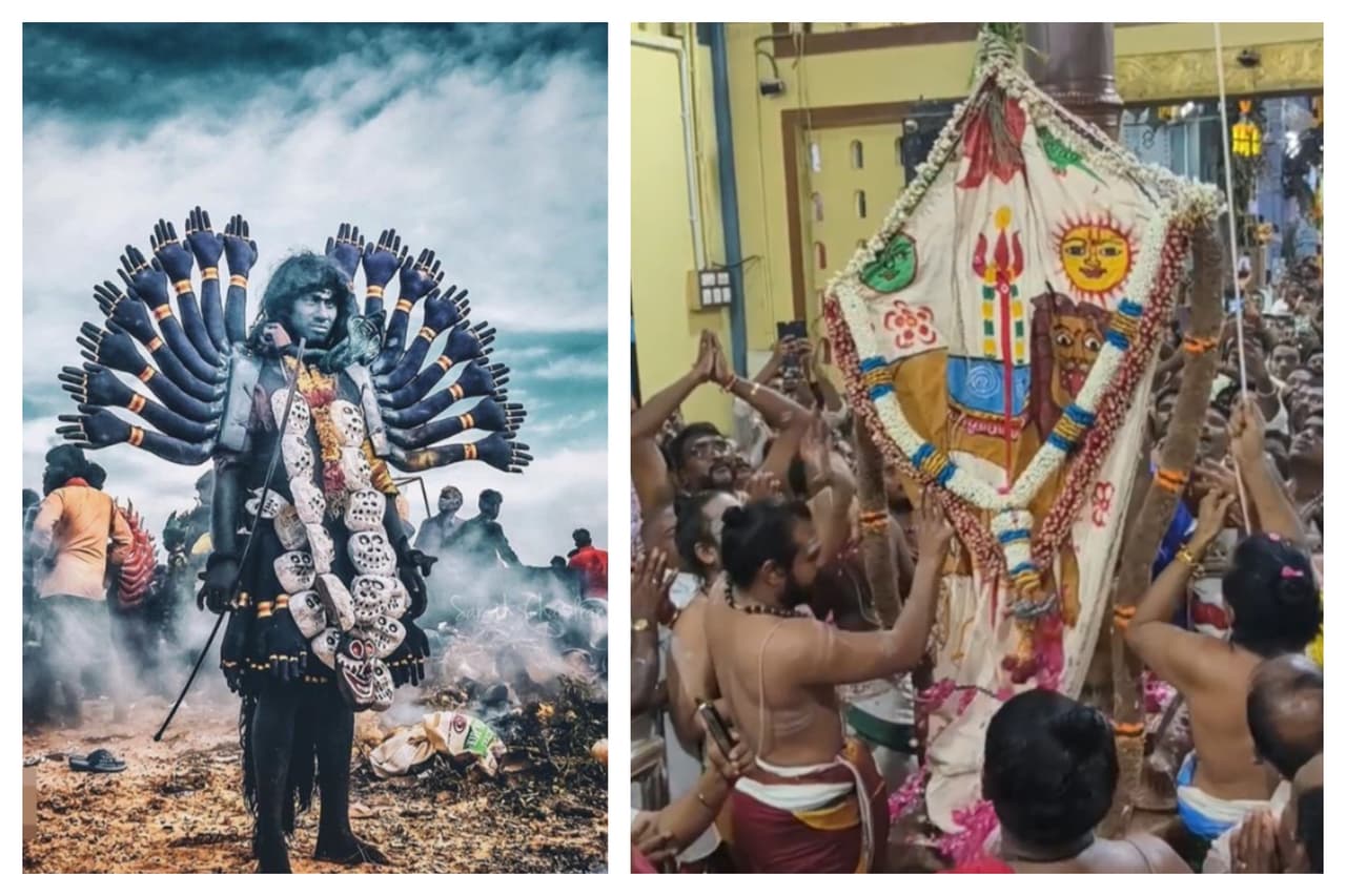 கொடியேற்றத்துடன் தொடங்கிய தசரா திருவிழா