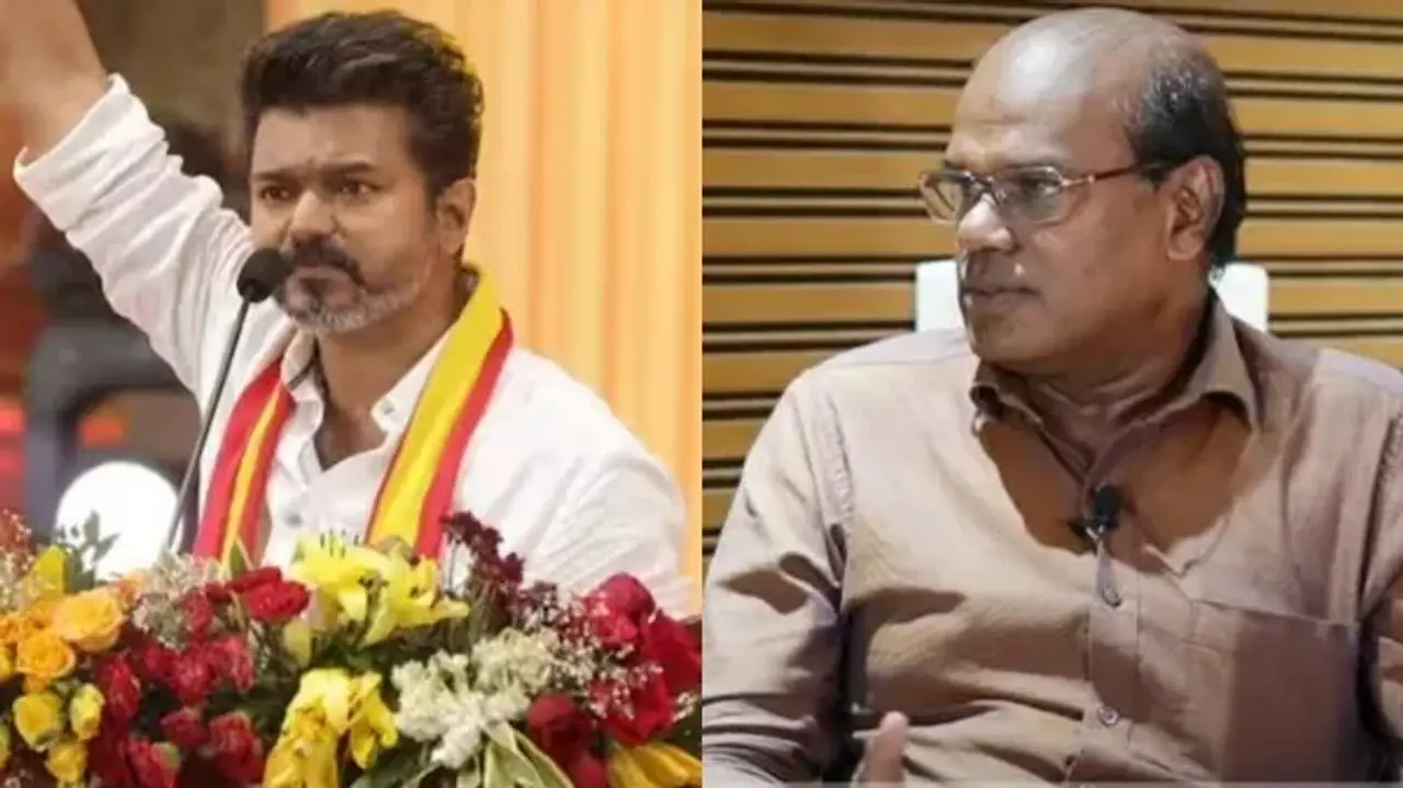 தவெகவை வெறுப்பேற்றும் ரவீந்திரன் துரைசாமி 