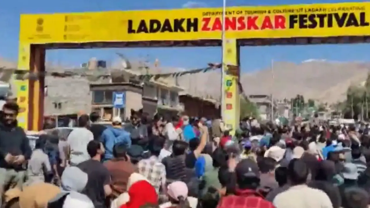 First Show of Violence Erupts