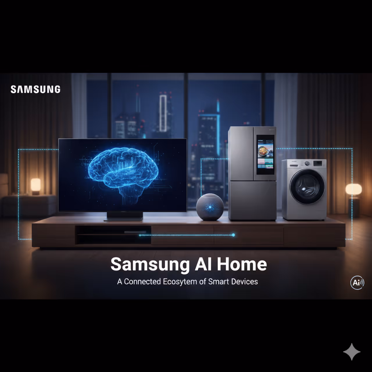 Samsung AI Home முழுமையான ஸ்மார்ட் ஒருங்கிணைப்பு