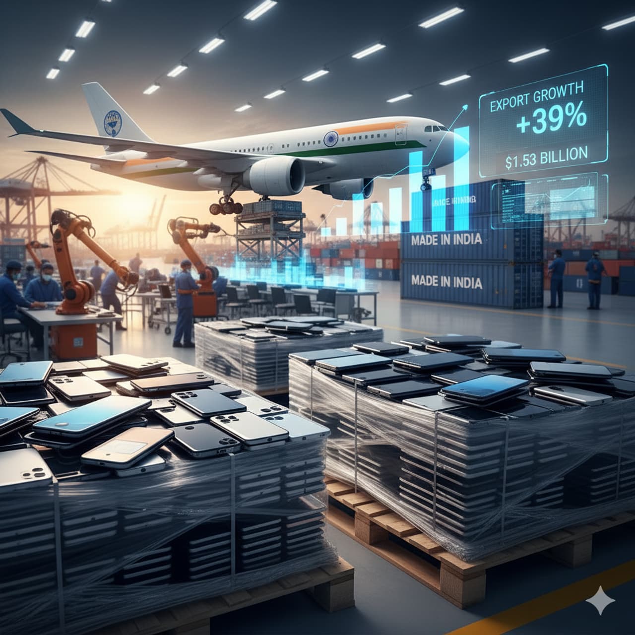 Indian Smartphone Exports ஆகஸ்டில் அதிரடி வளர்ச்சி: தவறான தகவல்களுக்கு ICEA சவால்