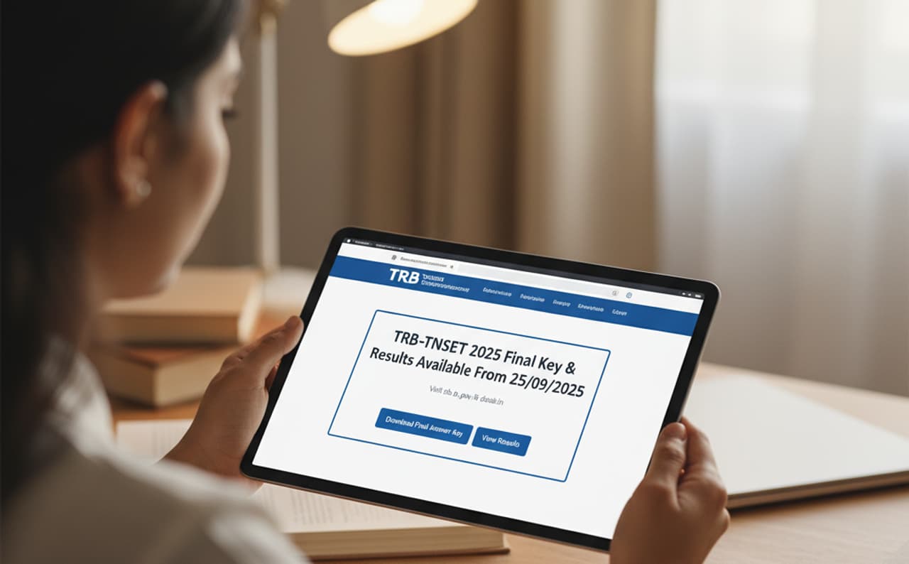 TRB TNSET 2025 முடிவுகள் வெளியீட்டு தேதி அறிவிப்பு