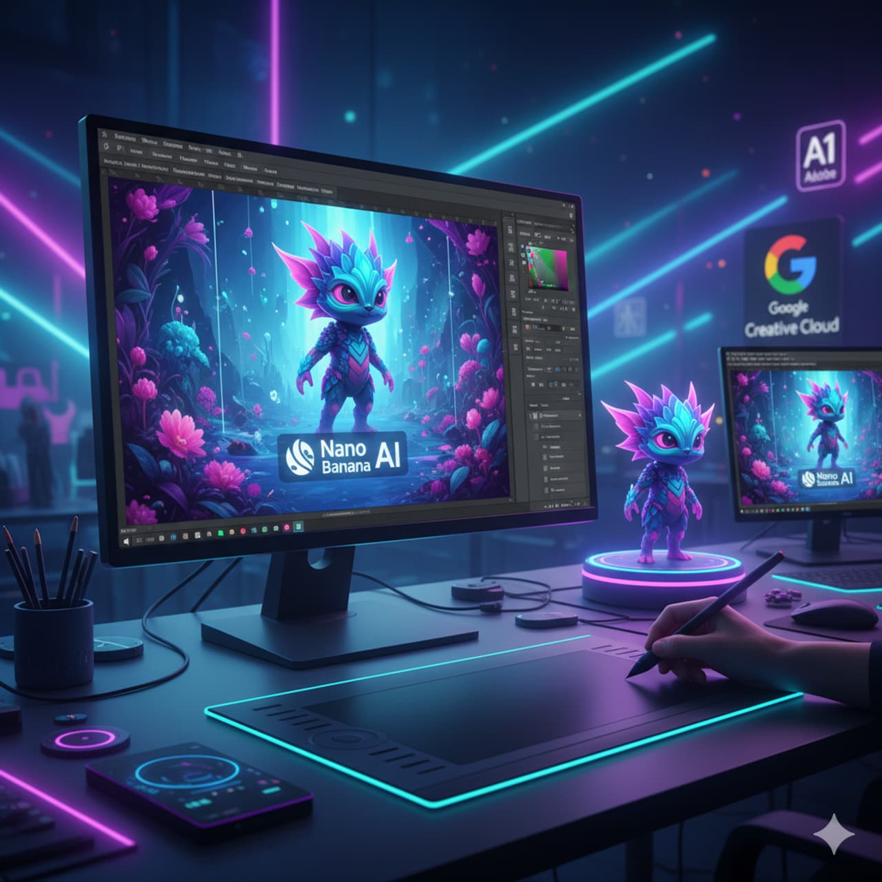 Google Nano Banana & Photoshop மூன்றாம் தரப்பு AI மாடலை இணைத்த Adobe