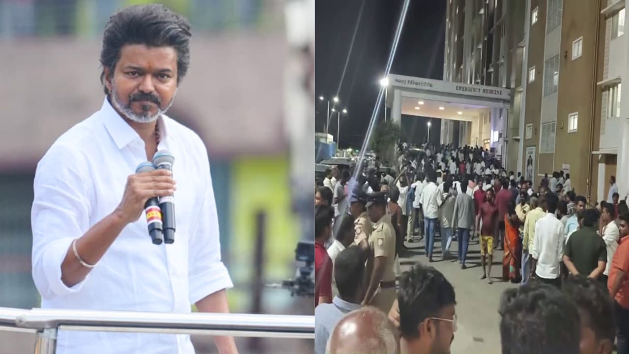 தவெக தலைவர் விஜய்